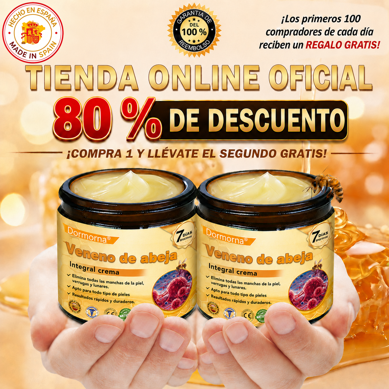🔥🔥𝐓𝐢𝐞𝐧𝐝𝐚 𝐨𝐟𝐢𝐜𝐢𝐚𝐥 • 𝐅𝐚𝐛𝐫𝐢𝐜𝐚𝐝𝐨 𝐞𝐧 𝐄𝐬𝐩𝐚ñ𝐚 🧄𝗗𝗼𝗿𝗺𝗼𝗿𝗻𝗮® 𝗩𝗲𝗻𝗲𝗻𝗼 𝗱𝗲 𝗮𝗯𝗲𝗷𝗮 𝗖𝗿𝗲𝗺𝗮 𝗶𝗻𝘁𝗲𝗴𝗿𝗮𝗹 🌟Ú𝐋𝐓𝐈𝐌𝐎 𝐃Í𝐀 – 𝟖𝟎 % 𝐃𝐄 𝐃𝐄𝐒𝐂𝐔𝐄𝐍𝐓𝐎