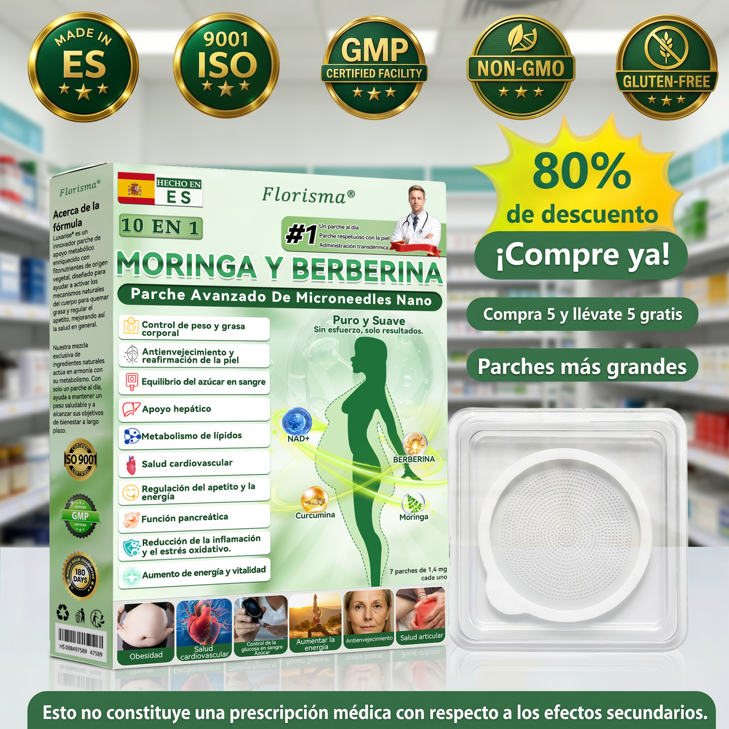 𝑻𝒊𝒆𝒏𝒅𝒂 𝑶𝒇𝒊𝒄𝒊𝒂𝒍 |🍓🍓𝐹𝑙𝑜𝑟𝑖𝑠𝑚𝑎® 10 𝑬𝑵 1 𝑴𝒐𝒓𝒊𝒏𝒈𝒂 𝒀 𝑩𝒆𝒓𝒃𝒆𝒓𝒊𝒏𝒂 𝑷𝒂𝒓𝒄𝒉𝒆 𝑨𝒗𝒂𝒏𝒛𝒂𝒅𝒐 𝑫𝒆 𝑴𝒊𝒄𝒓𝒐𝒏𝒆𝒆𝒅𝒍𝒆𝒔 𝑵𝒂𝒏𝒐 (𝑼𝒏𝒂 𝒗𝒆𝒛 𝒂𝒍 𝒅í𝒂, 𝒄𝒂𝒎𝒃𝒊𝒐𝒔 𝒗𝒊𝒔𝒊𝒃𝒍𝒆𝒔 𝒆𝒏 7 𝒅í𝒂𝒔) ✅ 𝑶𝒃𝒆𝒔𝒊𝒅𝒂𝒅, 𝑫𝒊𝒂𝒃𝒆𝒕𝒆𝒔, 𝑨𝒑𝒏𝒆𝒂 𝒅𝒆𝒍 𝑺𝒖𝒆ñ𝒐 𝒚 𝑷𝒓𝒐𝒃𝒍𝒆𝒎𝒂𝒔 𝑨𝒓𝒕𝒊𝒄𝒖𝒍𝒂𝒓𝒆𝒔